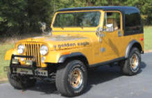 Jeep CJ7 Golden Eagle
