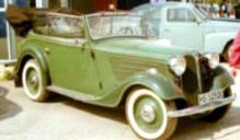 BMW 319 Cabriolet  1935 - 37