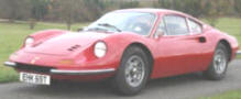 1967 - 1969 Ferrari Dino 206 GT