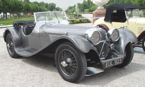 1936 - 1939 SS Jaguar 100 3.5 Litre