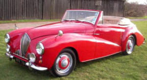 1951 - 1954 Healey 2.4 Abbott Drophead Coupe