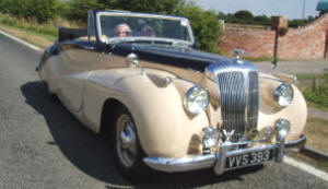 1953 - 1954 Daimler 3 Litre Convertible