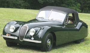 1953 - 1954 Jaguar XK120 Drophead Coupe