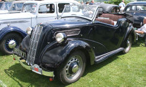 1937 - 1938 Ford Ten Convertible