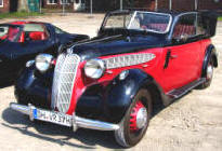 1936 - 1937 Frazer Nash BMW 329 Cabriolet