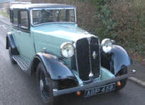 1934 - 1938 Rover 10hp