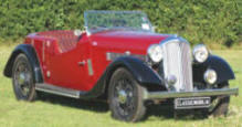 1934 - 1936 Rover 12 Convertible