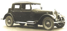 1929 Lanchester 21-hp fabric sports saloon